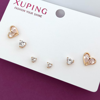 Серьги Xuping 3 пары 602