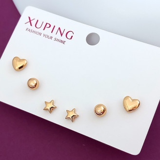 Серьги Xuping 3 пары 601